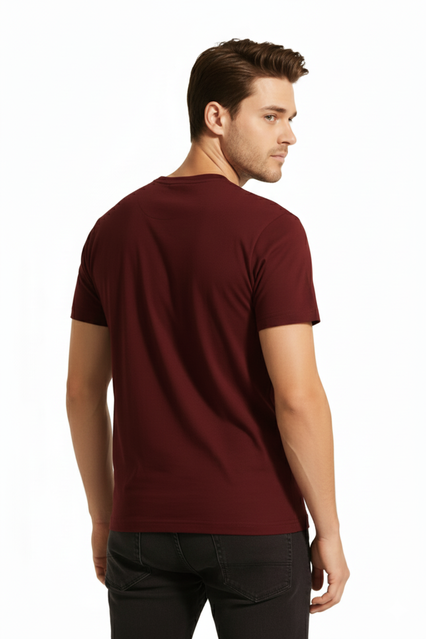 Men's Solids & Pastels Regular T-Shirt