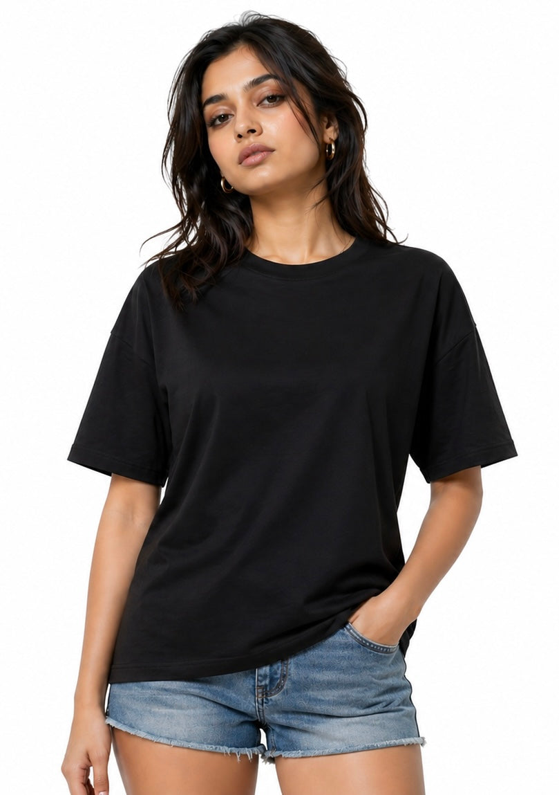 Women's Solids & Pastels Relaxed-fit T-Shirt