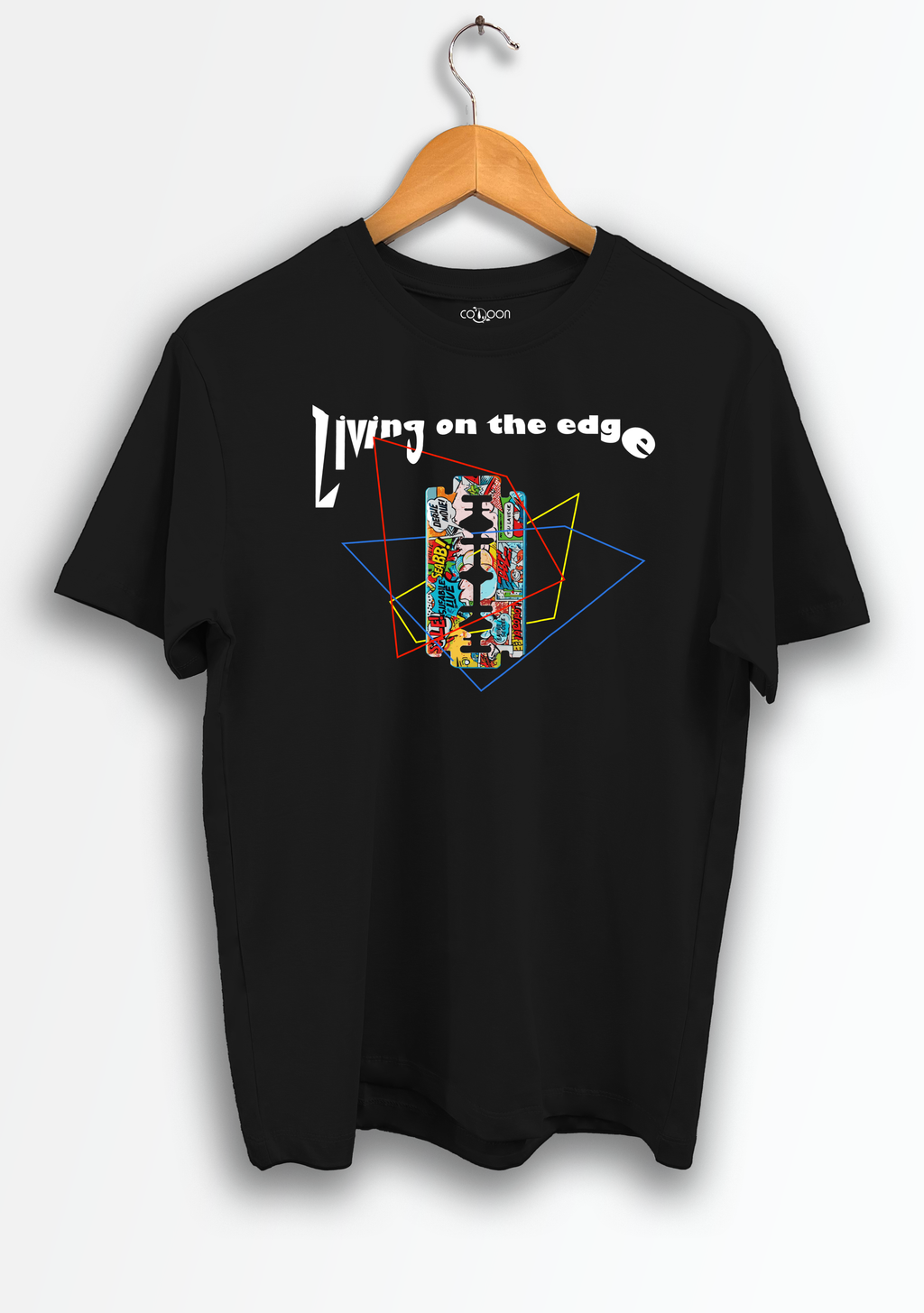 Men's Living On The Edge Regular T-Shirt