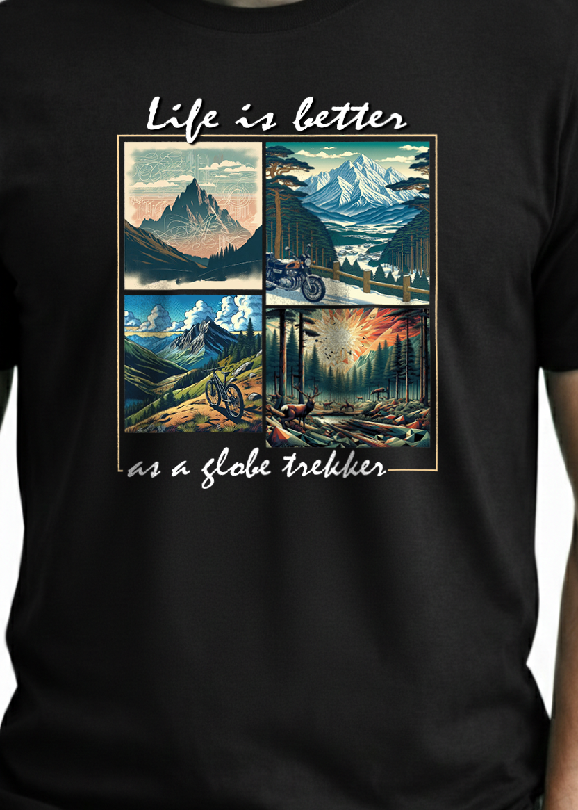 Men's Globe Trekker Regular T-Shirt