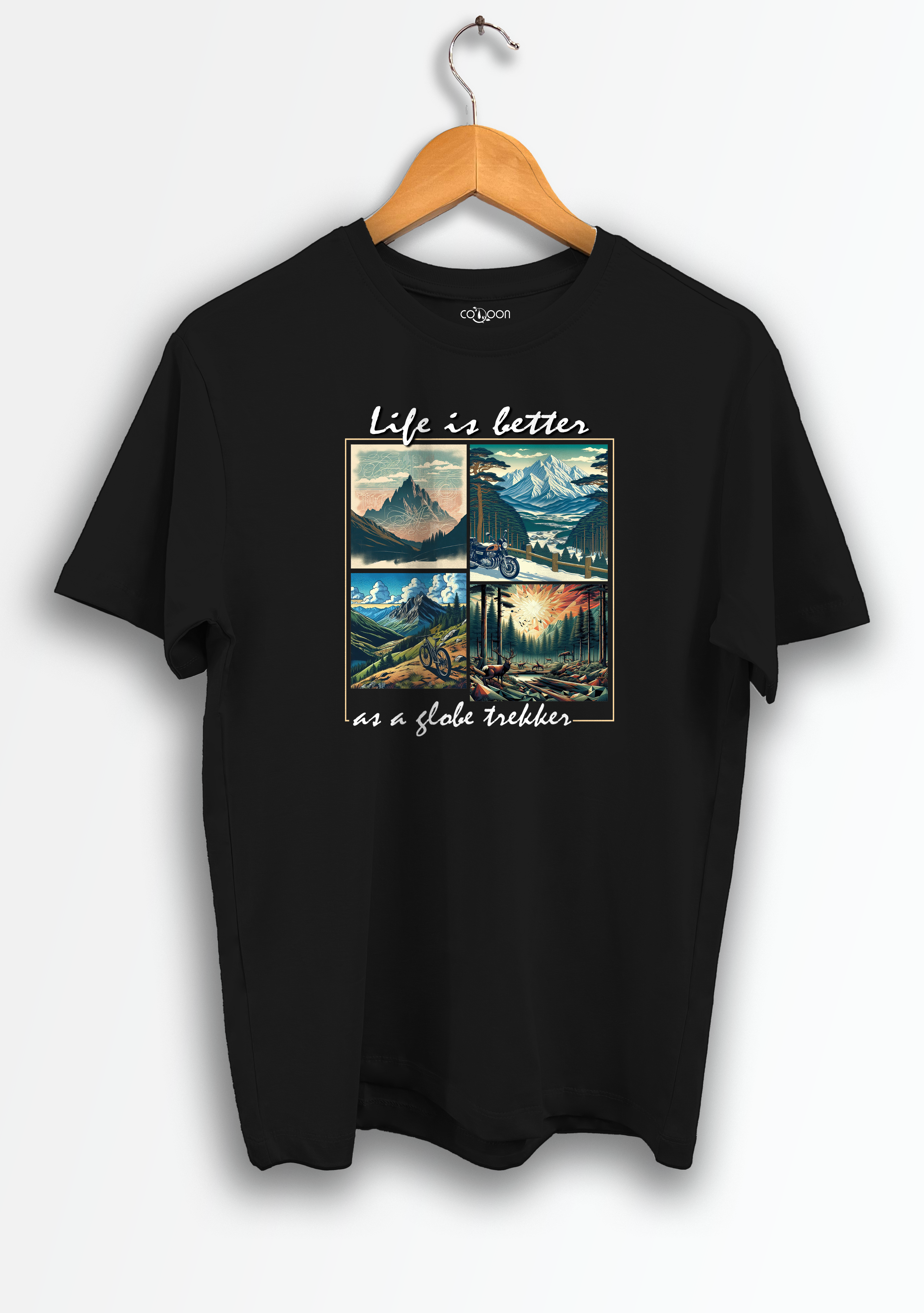 Men's Globe Trekker Regular T-Shirt
