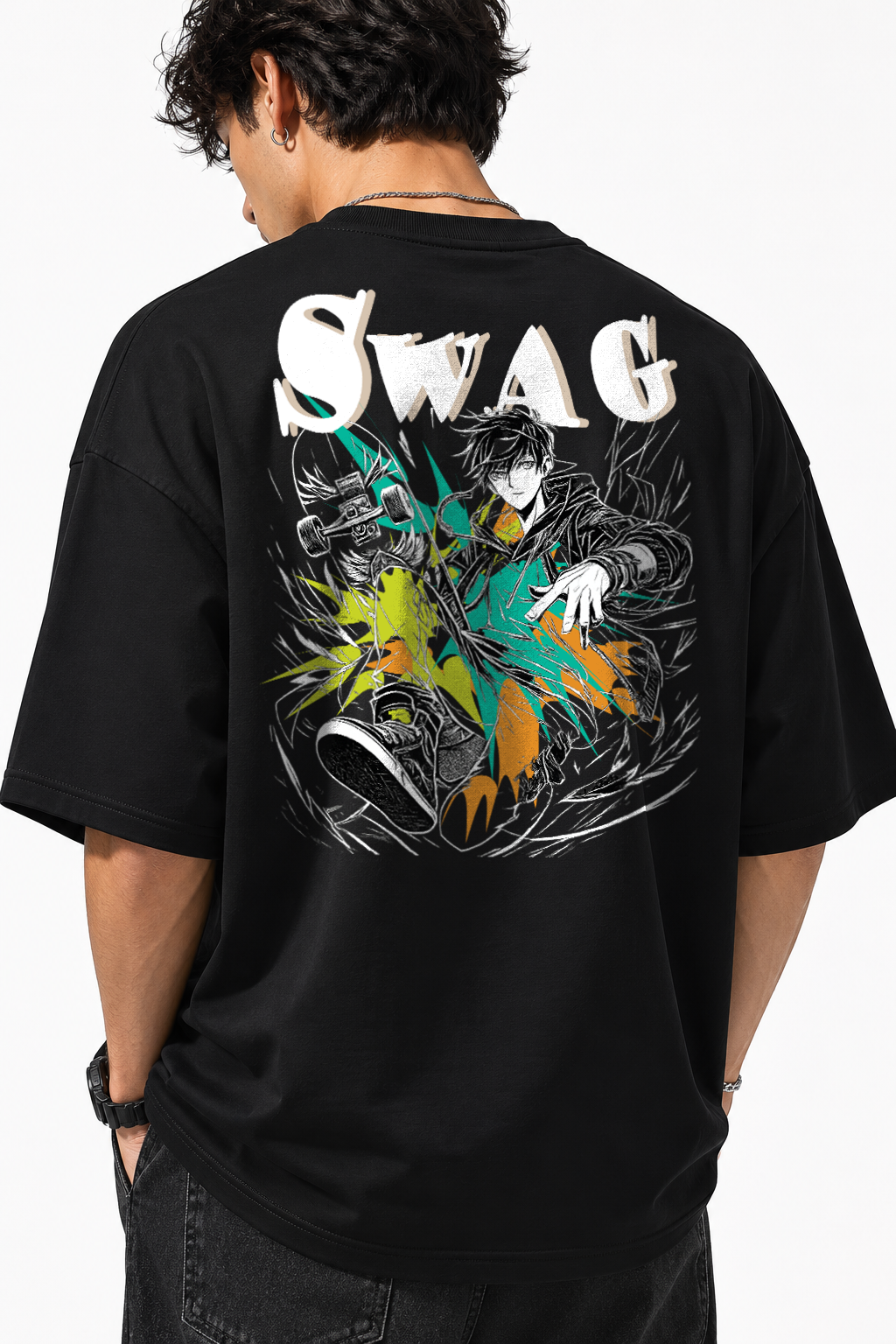 Men's Swag Oversized T-Shirt