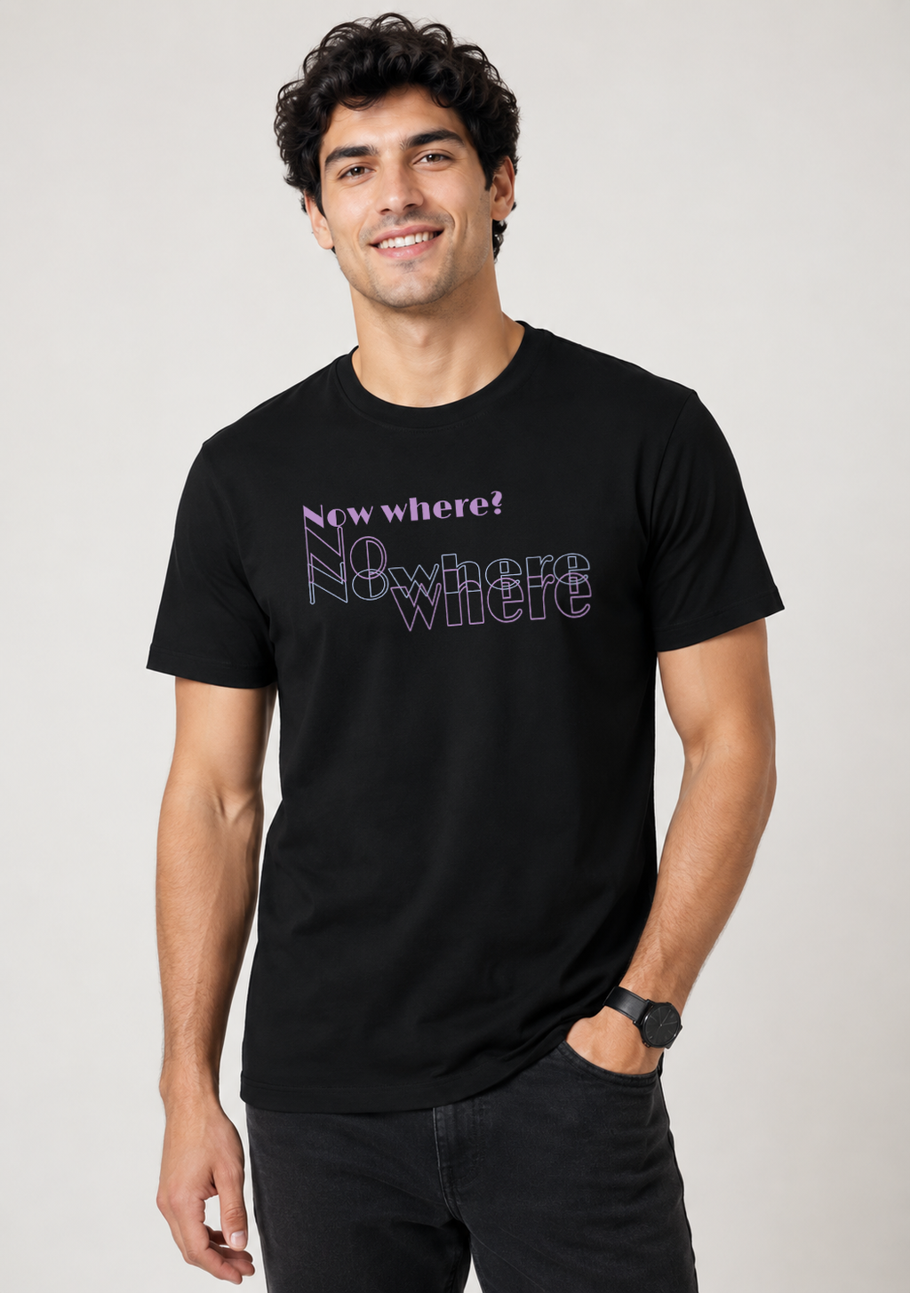 Men's Nowhere Regular T-Shirt