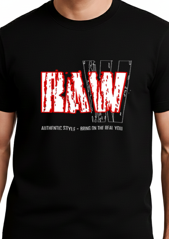 Men's Raw Regular T-Shirt