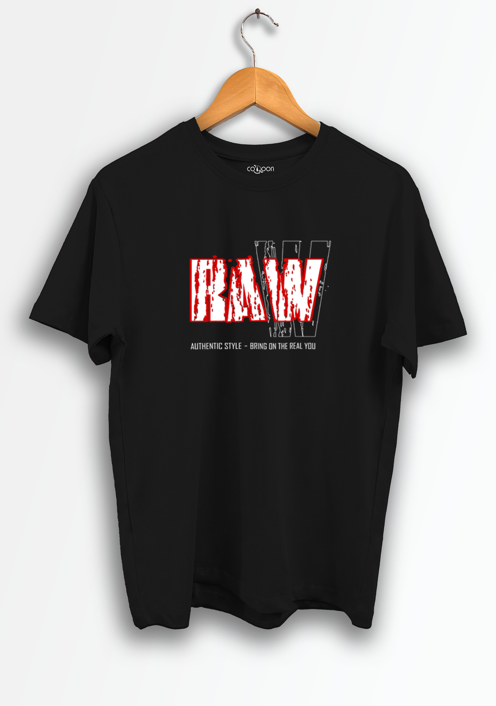 Men's Raw Regular T-Shirt