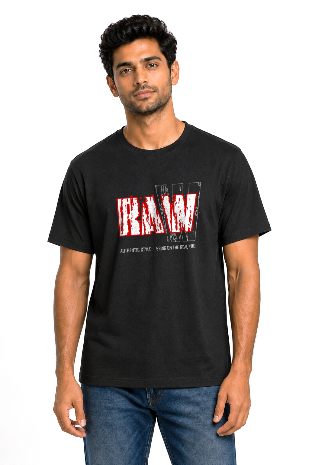 Men's Raw Regular T-Shirt