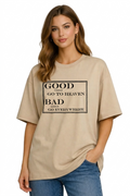 Women's Good Girls Oversized Drop-shoulder T-Shirt