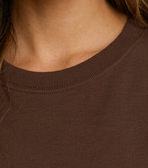 Women's Solids & Pastels Oversized Drop-shoulder T-Shirt
