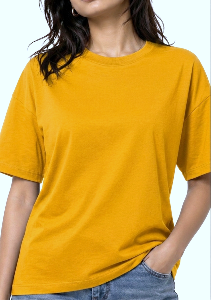 Women's Solids & Pastels Relaxed-fit T-Shirt