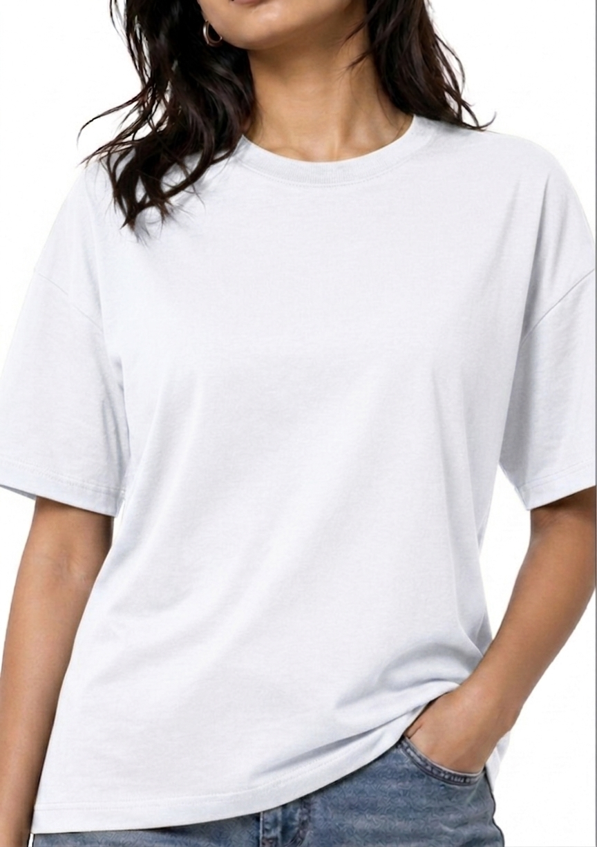 Women's Solids & Pastels Relaxed-fit T-Shirt
