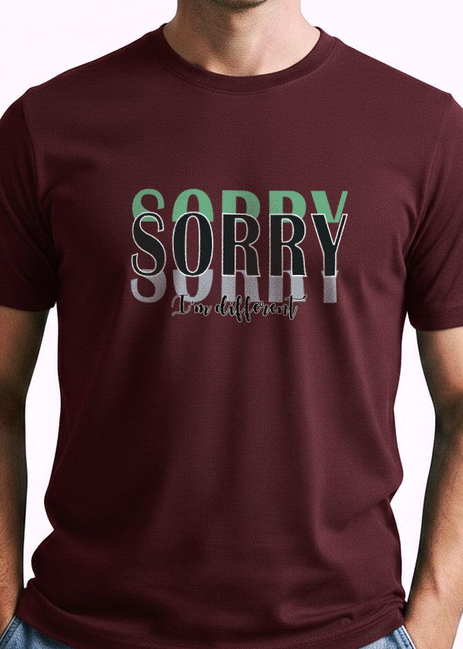 Men's Sorry Regular T-Shirt