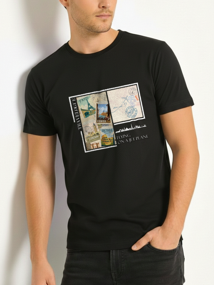 Men's Travelogue Regular T-Shirt