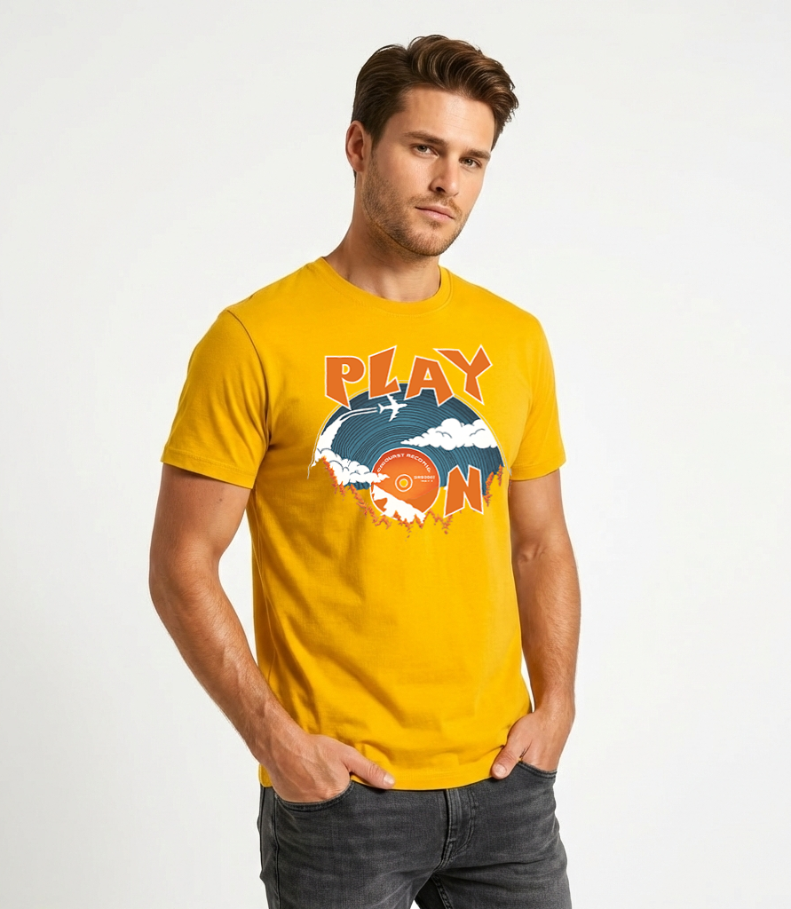 Men's Play On Regular T-Shirt