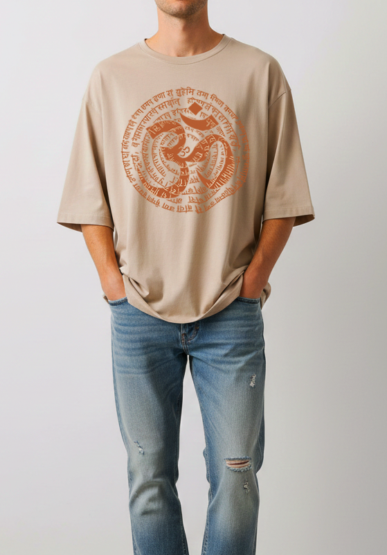 Men's Om Oversized T-Shirt