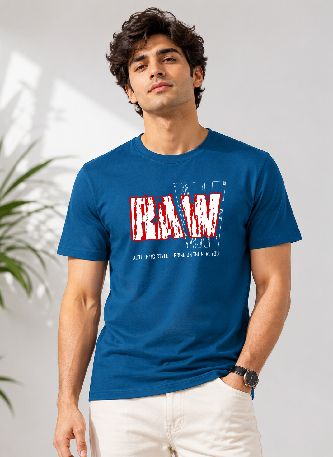 Men's Raw Regular T-Shirt