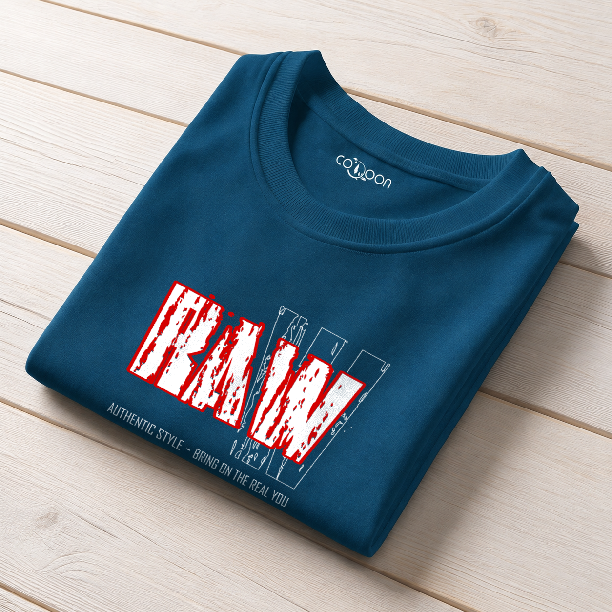 Men's Raw Regular T-Shirt