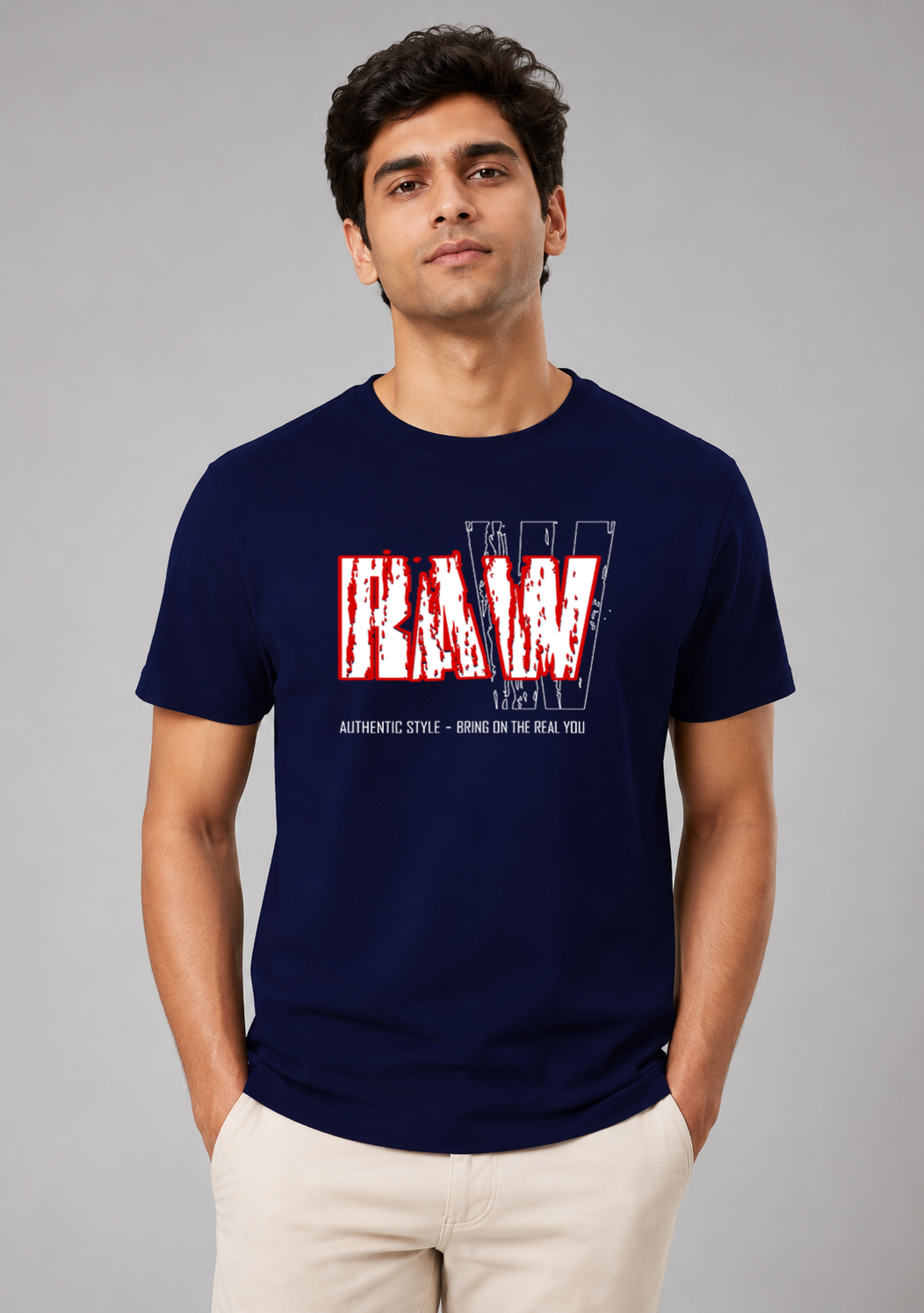 Men's Raw Regular T-Shirt