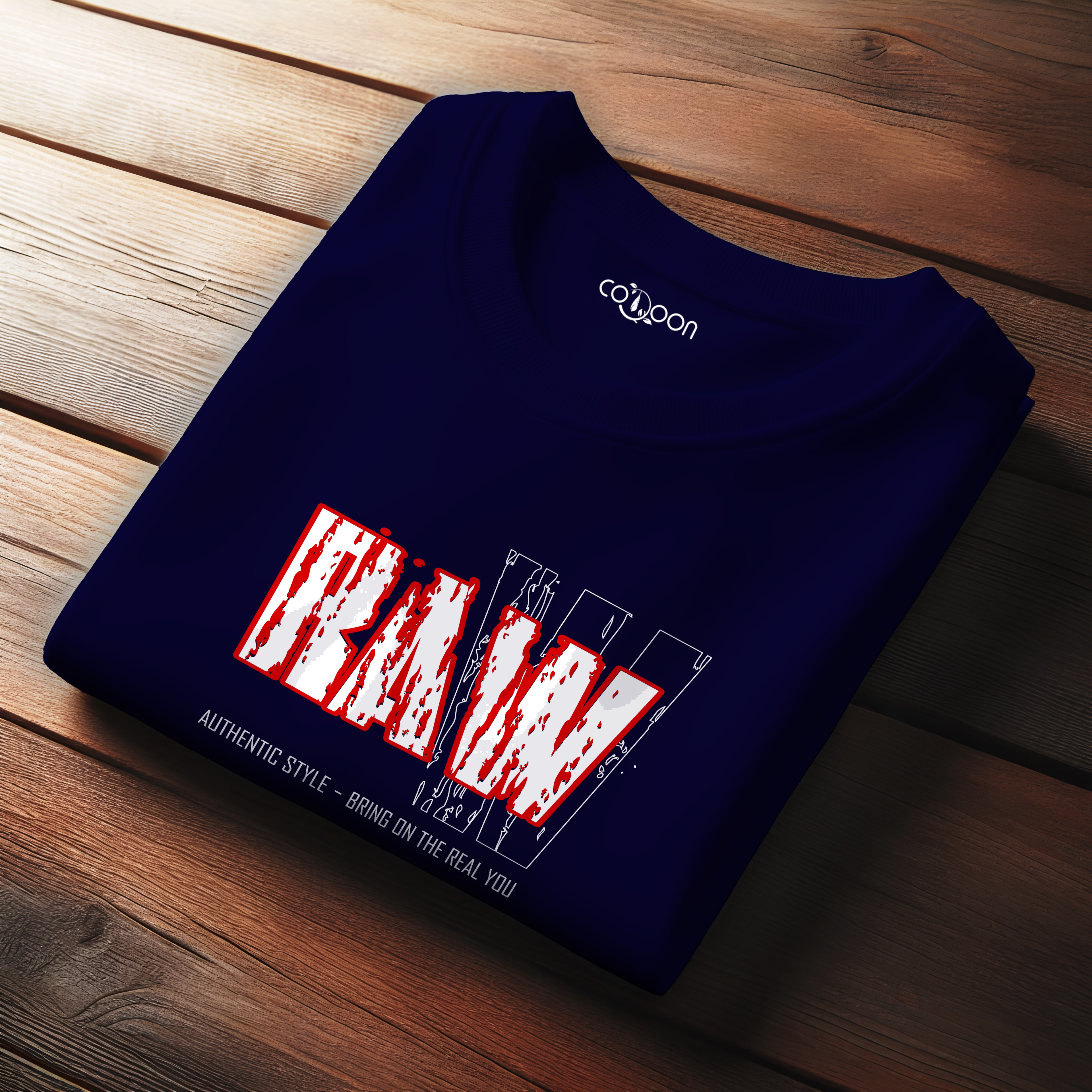 Men's Raw Regular T-Shirt