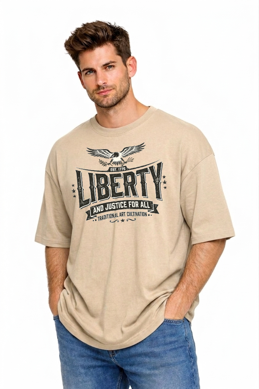 Men's Liberty Oversized T-Shirt
