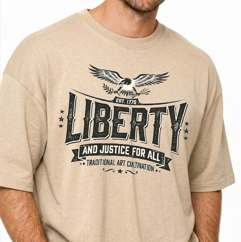 Men's Liberty Oversized T-Shirt