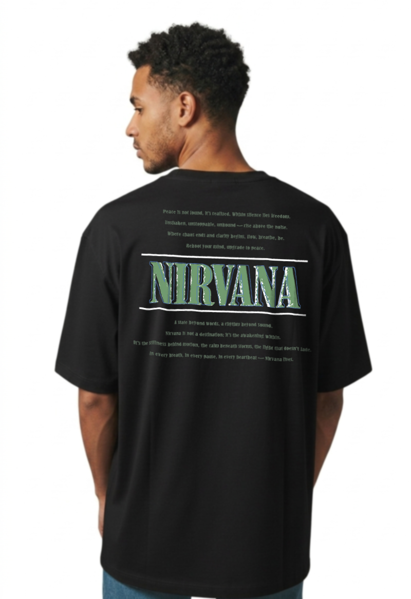 Men's Nirvana Oversized T-Shirt