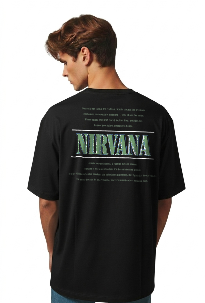 Men's Nirvana Oversized T-Shirt