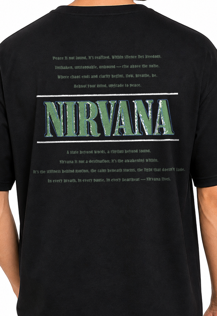 Men's Nirvana Oversized T-Shirt