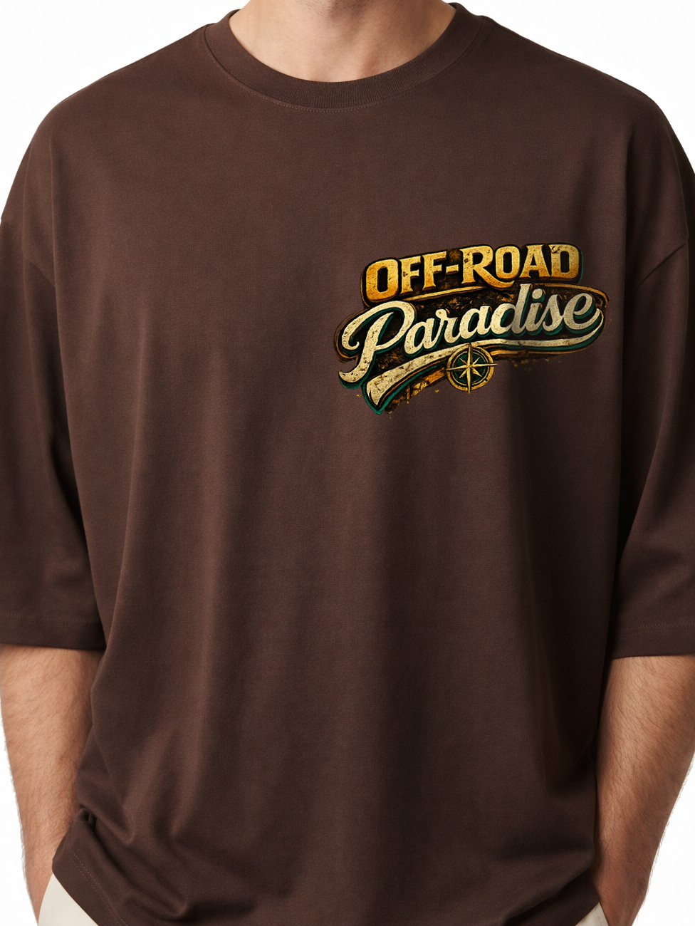 Men's Off-Road Paradise Oversized T-Shirt
