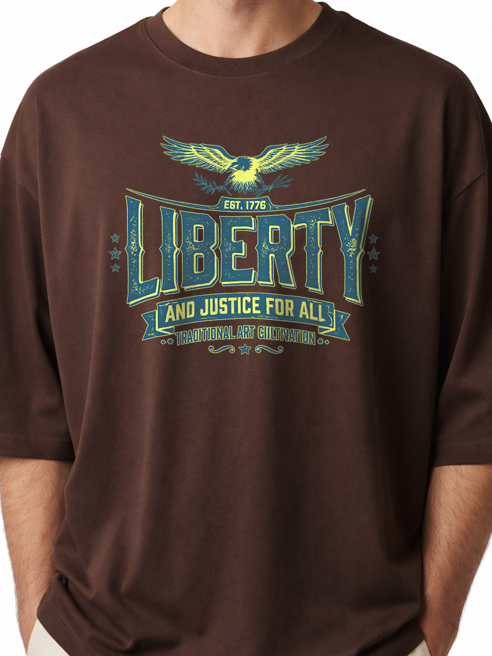 Men's Liberty Oversized T-Shirt