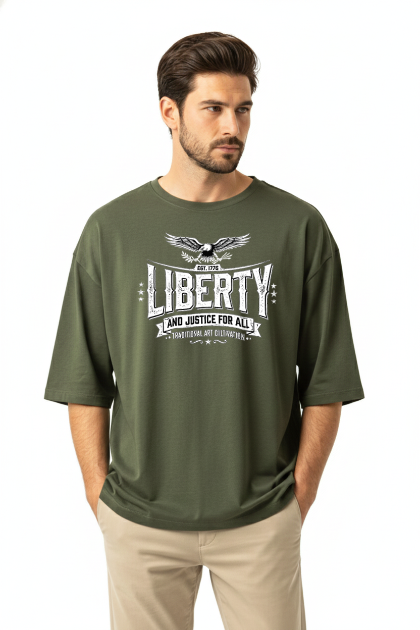 Men's Liberty Oversized T-Shirt