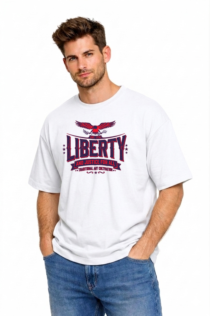 Men's Liberty Oversized T-Shirt