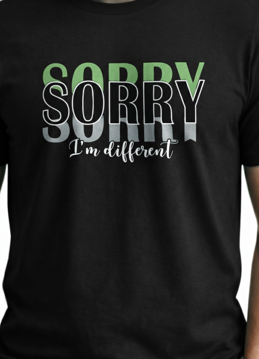 Men's Sorry Regular T-Shirt