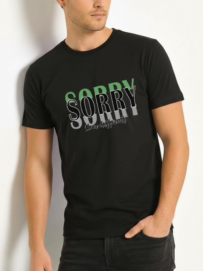 Men's Sorry Regular T-Shirt
