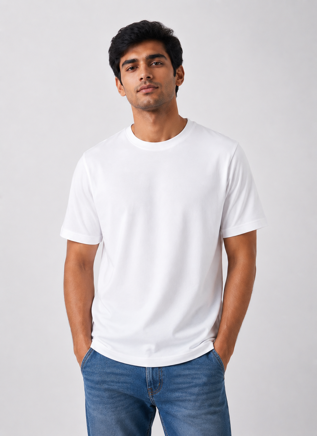 Men's Solids & Pastels Regular T-Shirt