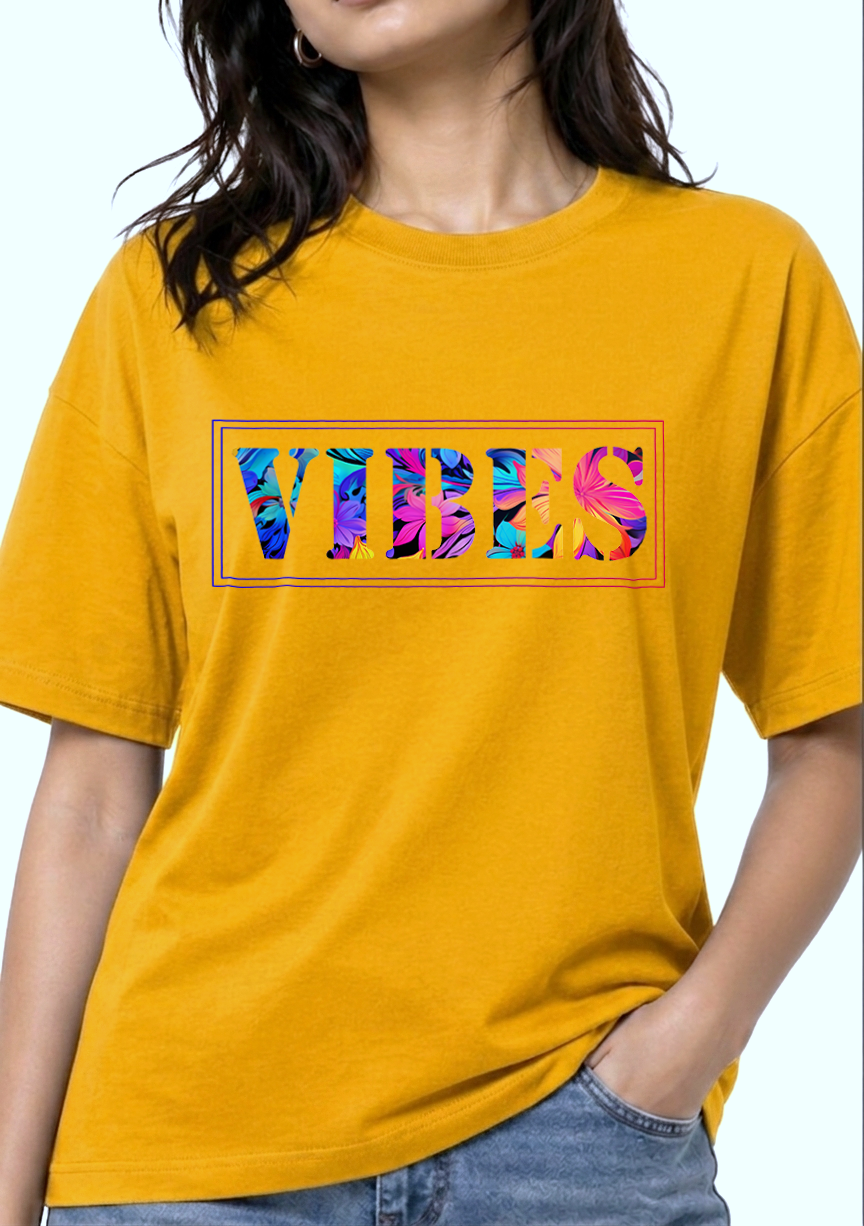 Women's Vibes Relaxed-fit T-Shirt