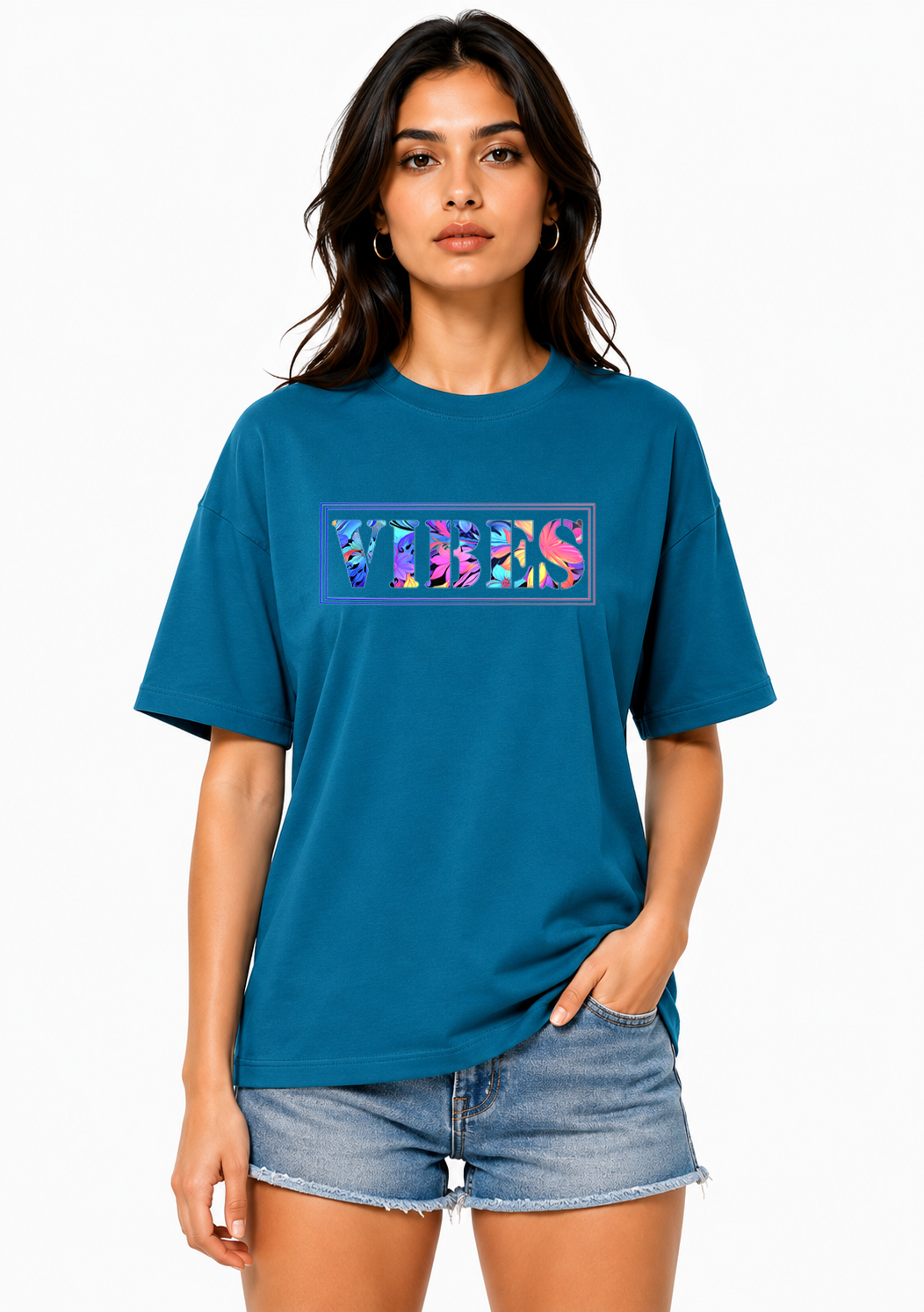 Women's Vibes Relaxed-fit T-Shirt