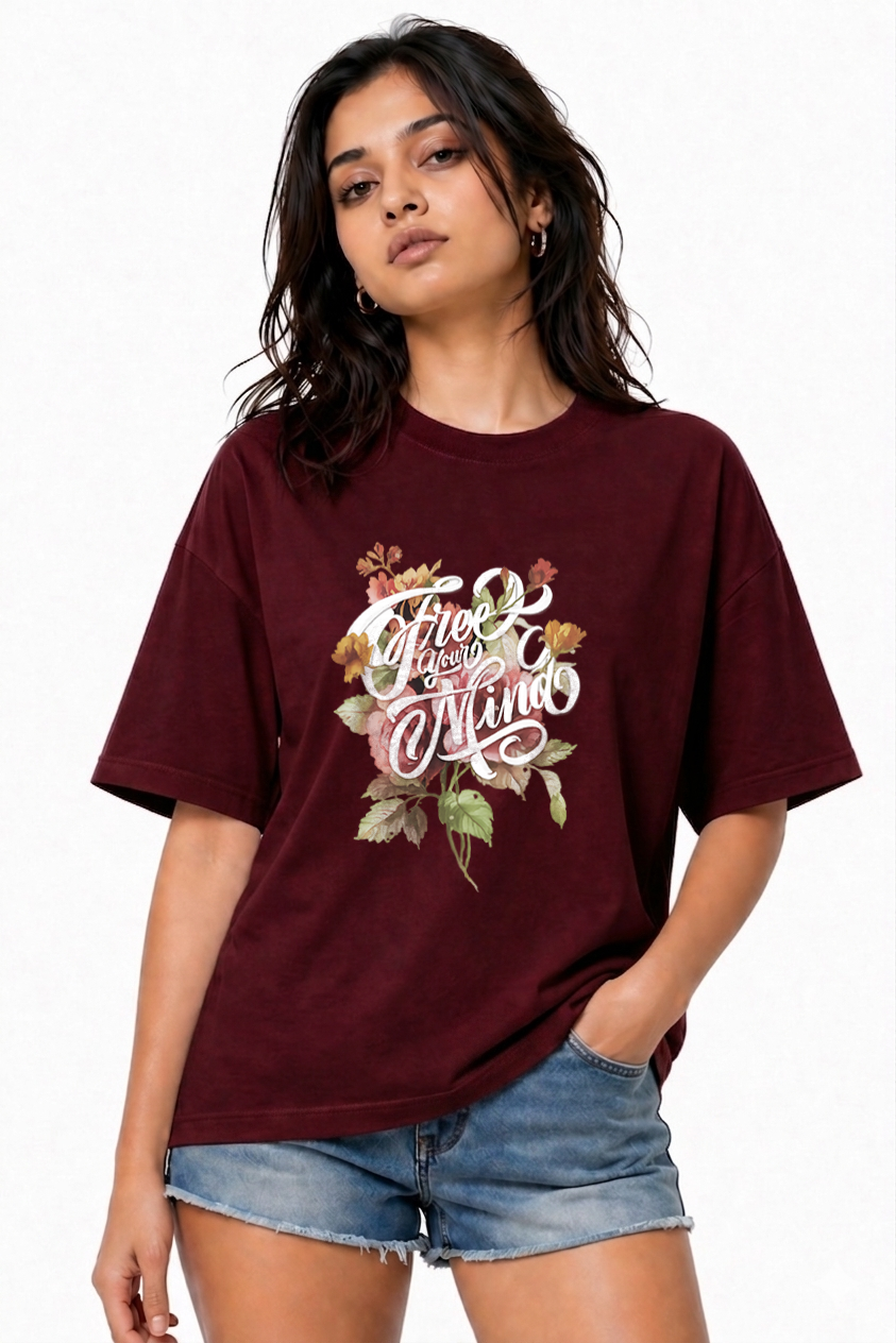 Women's Free Your Mind Relaxed-fit T-Shirt