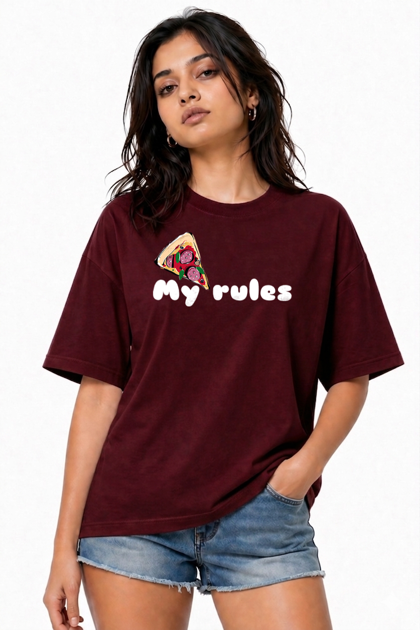 Women's My Rules Relaxed-fit T-Shirt