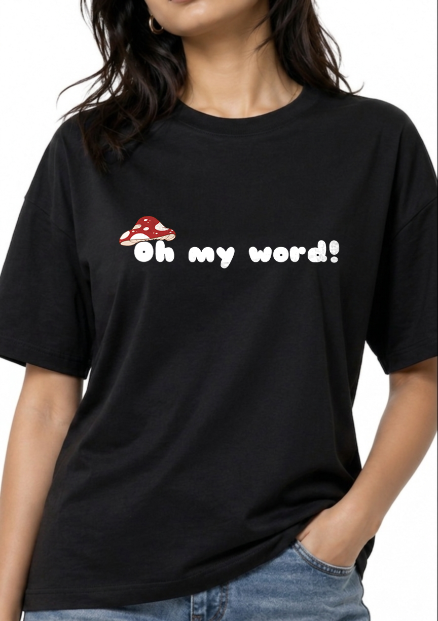 Women's Oh My Word Relaxed-fit T-Shirt