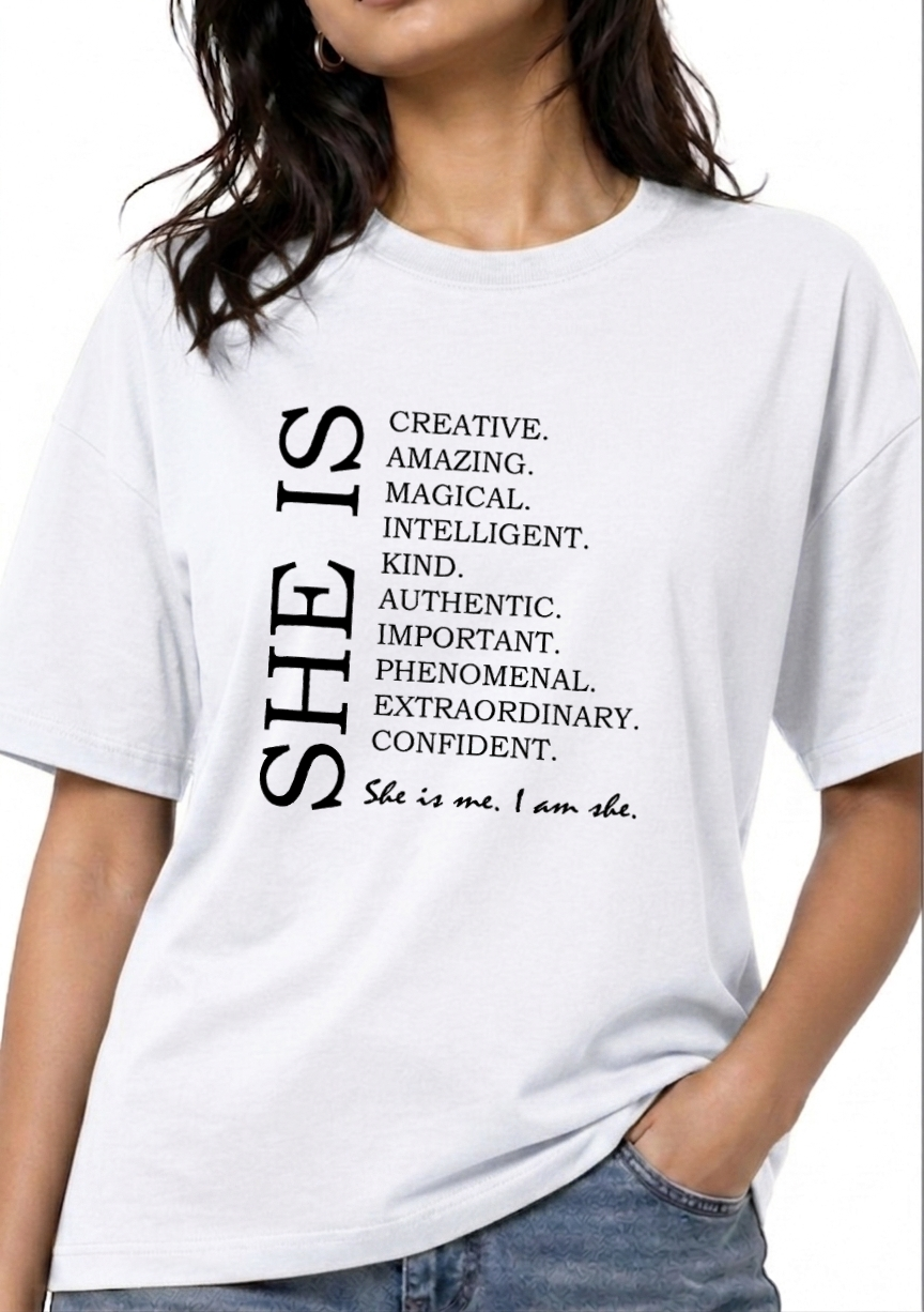 Women's She Relaxed-fit T-Shirt