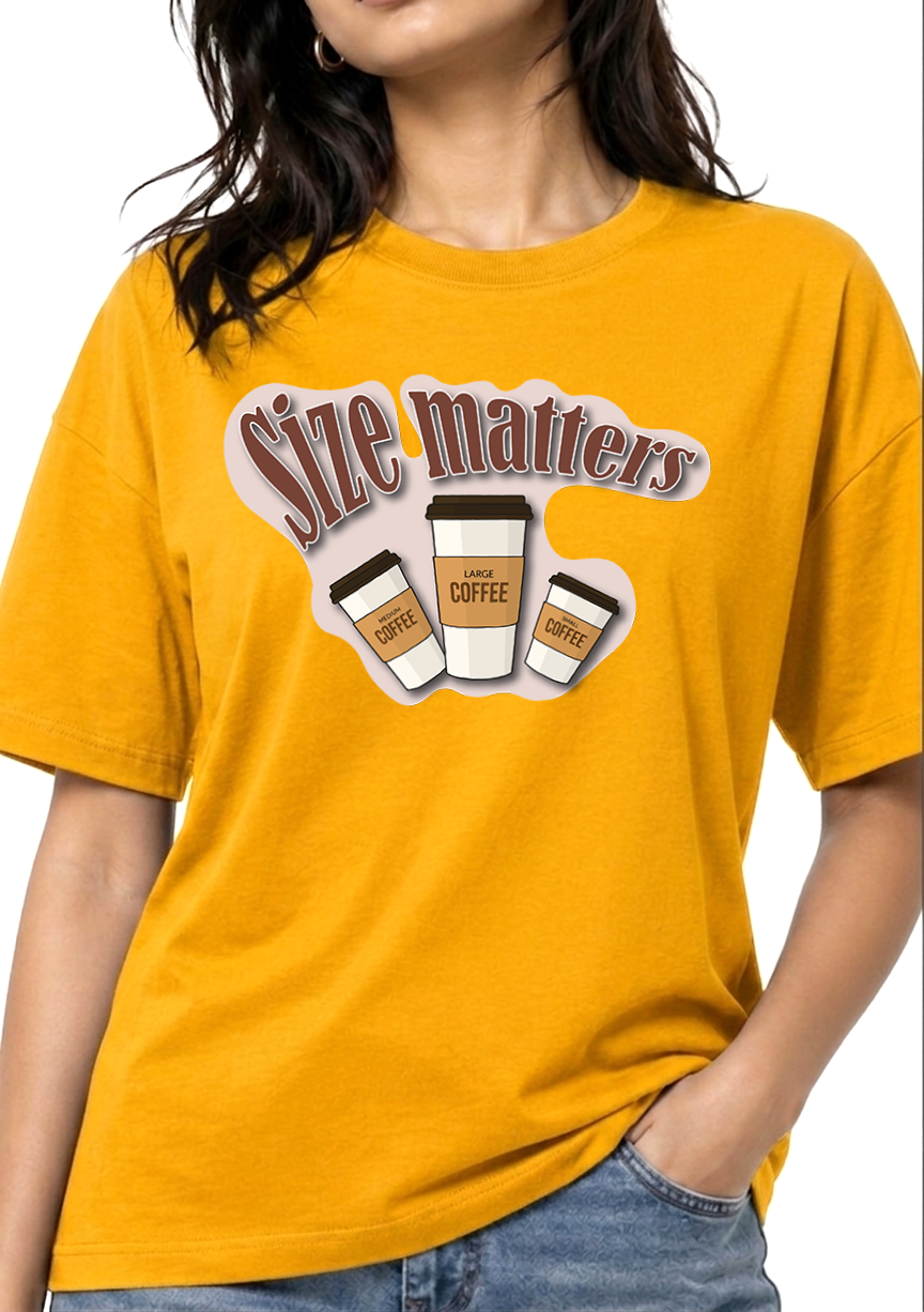 Women's Size Matters Relaxed-fit T-Shirt