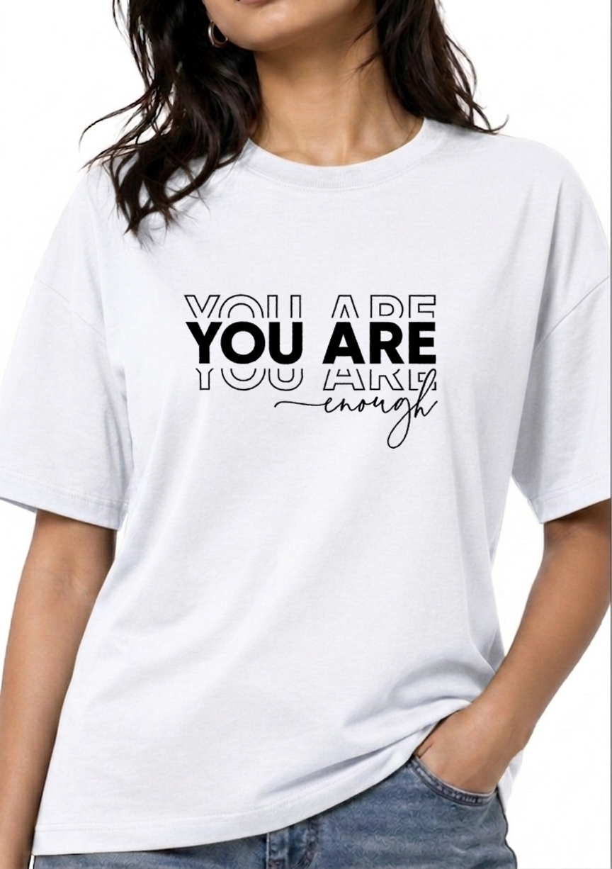 Women's You Are Enough Relaxed-fit T-Shirt